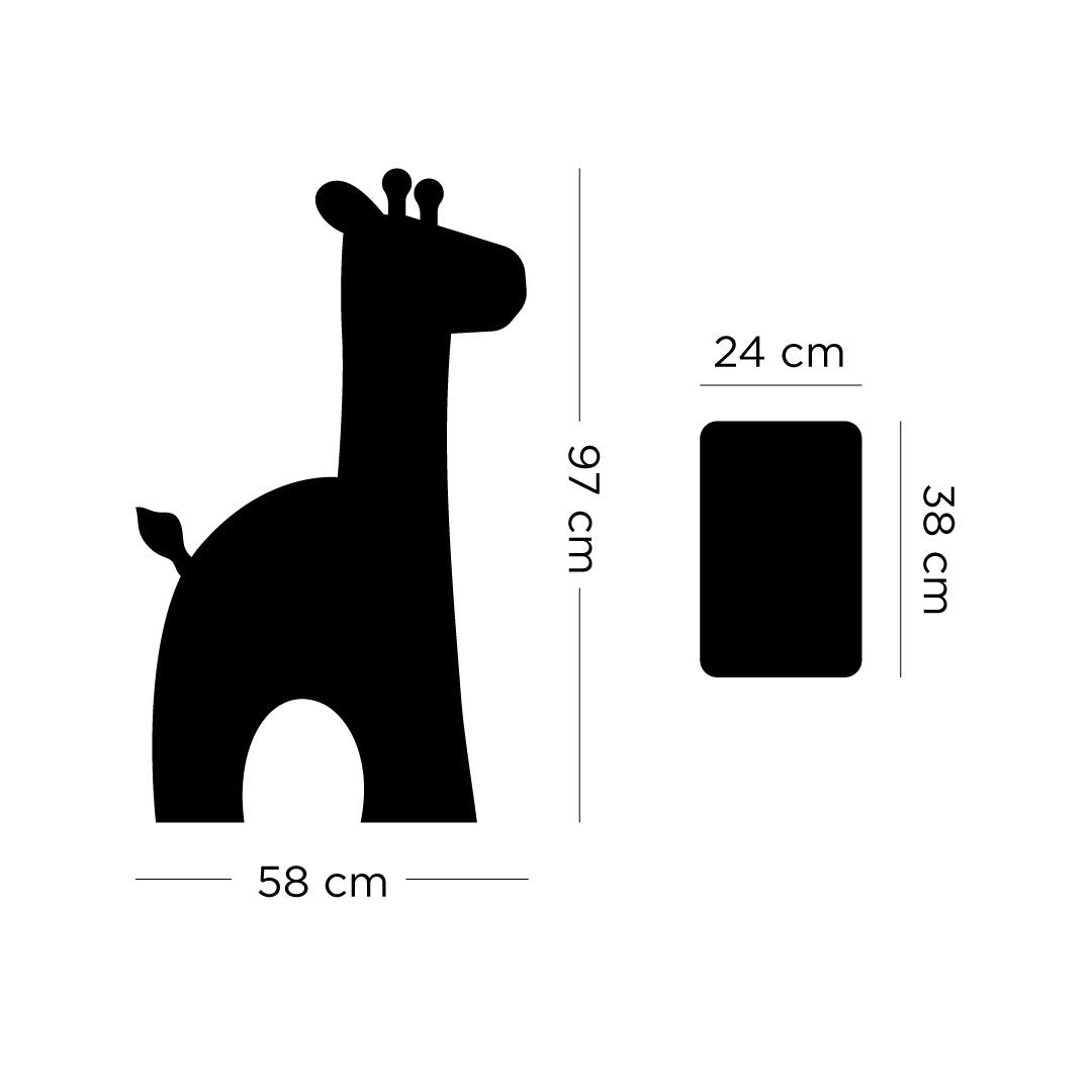 Giraffen-Magnettafel