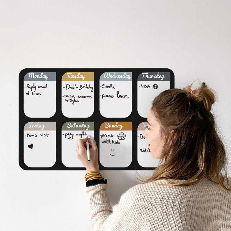 Organizador magnético semanal